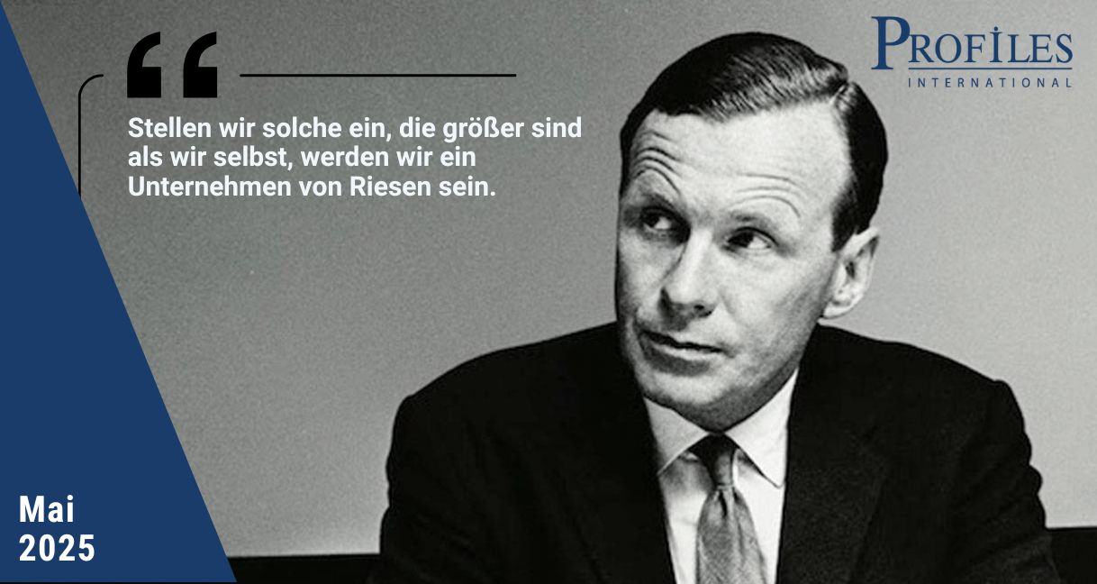 Talent ist keine Frage des Zufalls – sondern der Strategie.