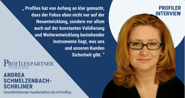 Andrea Schmelzenbach  Profiler Dezember Newsletter - Interview