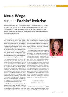 Als Unternehmen müssen Sie im Wettbewerb um die besten Kräfte mit innovativen Lösungen punkten, beispielsweise mit Pooling und Pipelining.