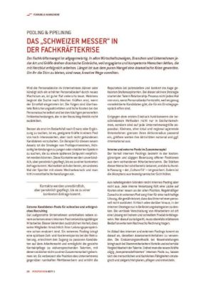 Das „Schweizer Messer“ in der Fachkräftekrise: Der Fachkräftemangel ist allgegenwärtig. 