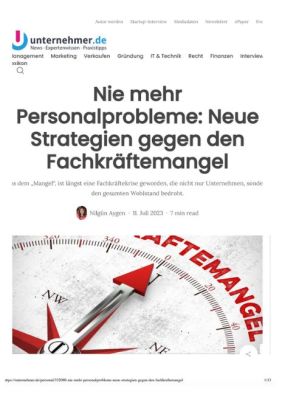 Nie mehr Personalprobleme: Neue Strategien gegen den Fachkräftemangel