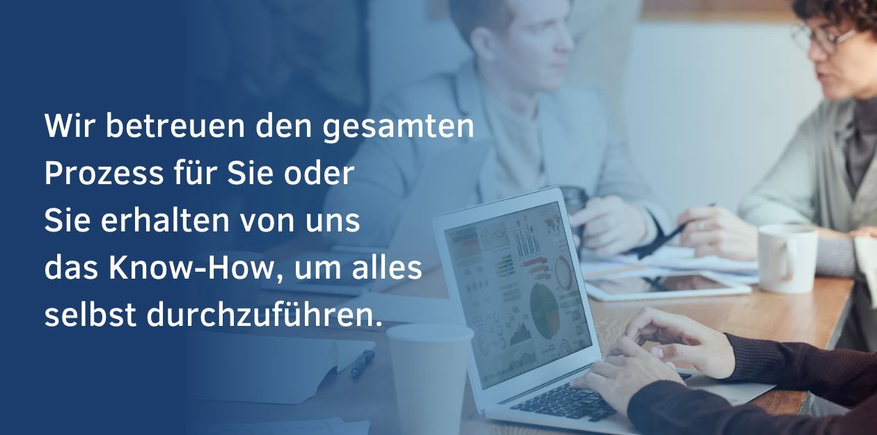 wir betreuen den gesamten Recruting Prozess für SIe